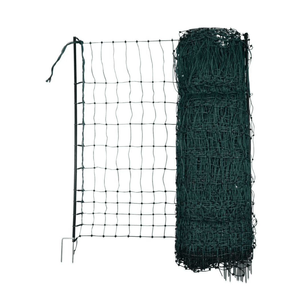 Filet E volaille 15m vert, 106cm, double pointe