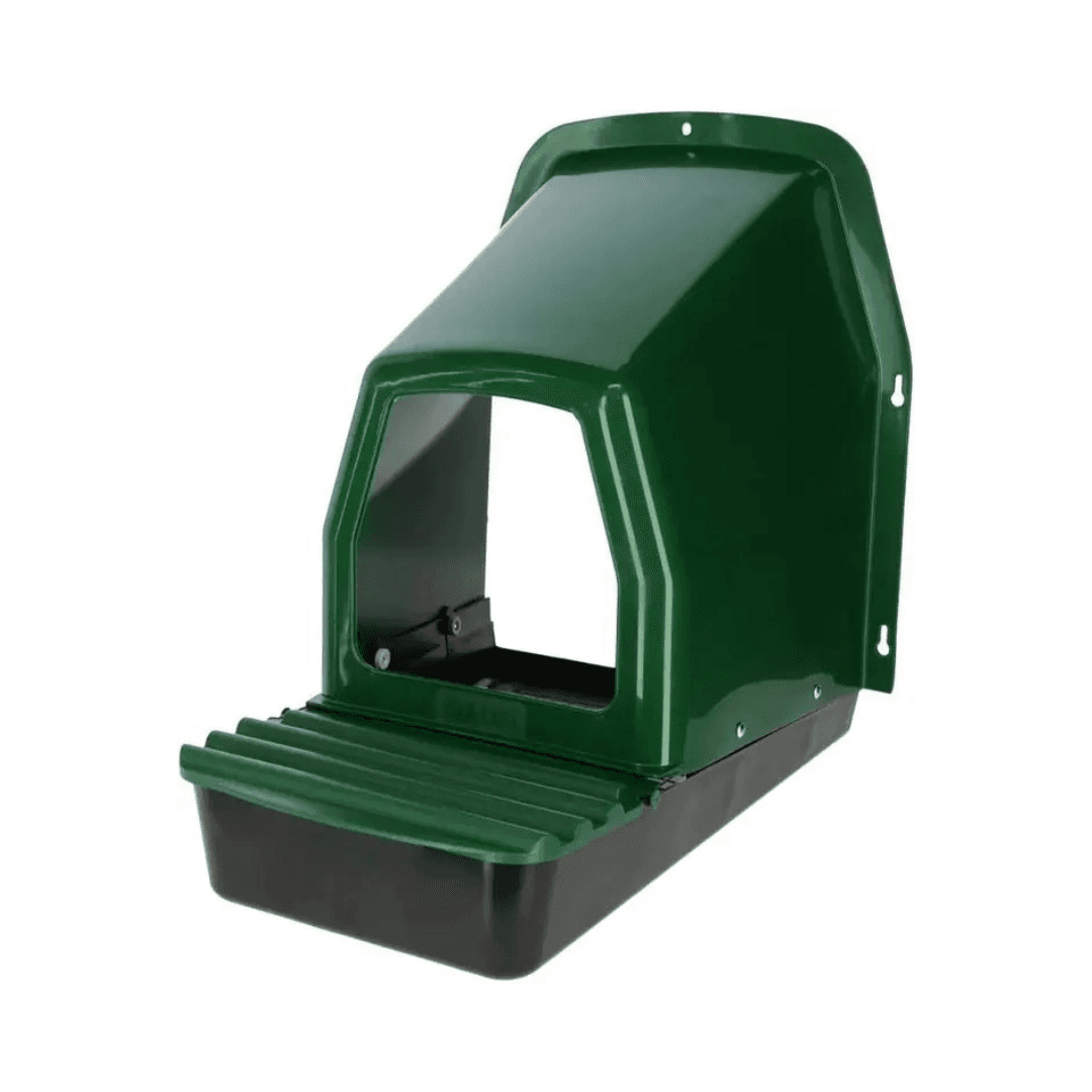 Pondoir PP vert foncé, 37x44x49,5cm