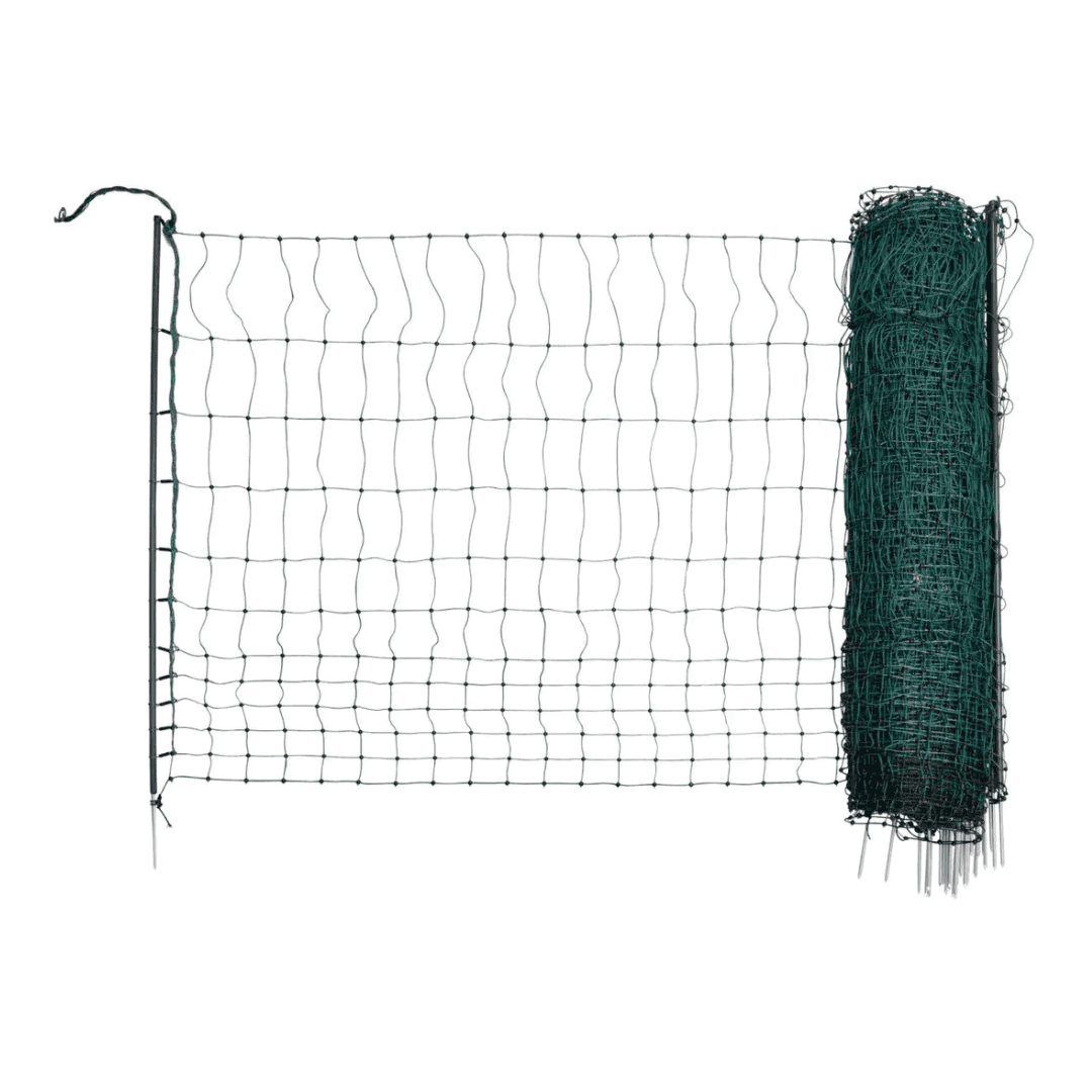 Filet volaille 25 m, 106 cm Simple pointe, verte, non électrifié