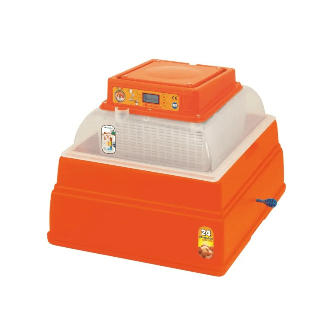 Couveuse Covatutto 24 digitale rouge, sans moteur