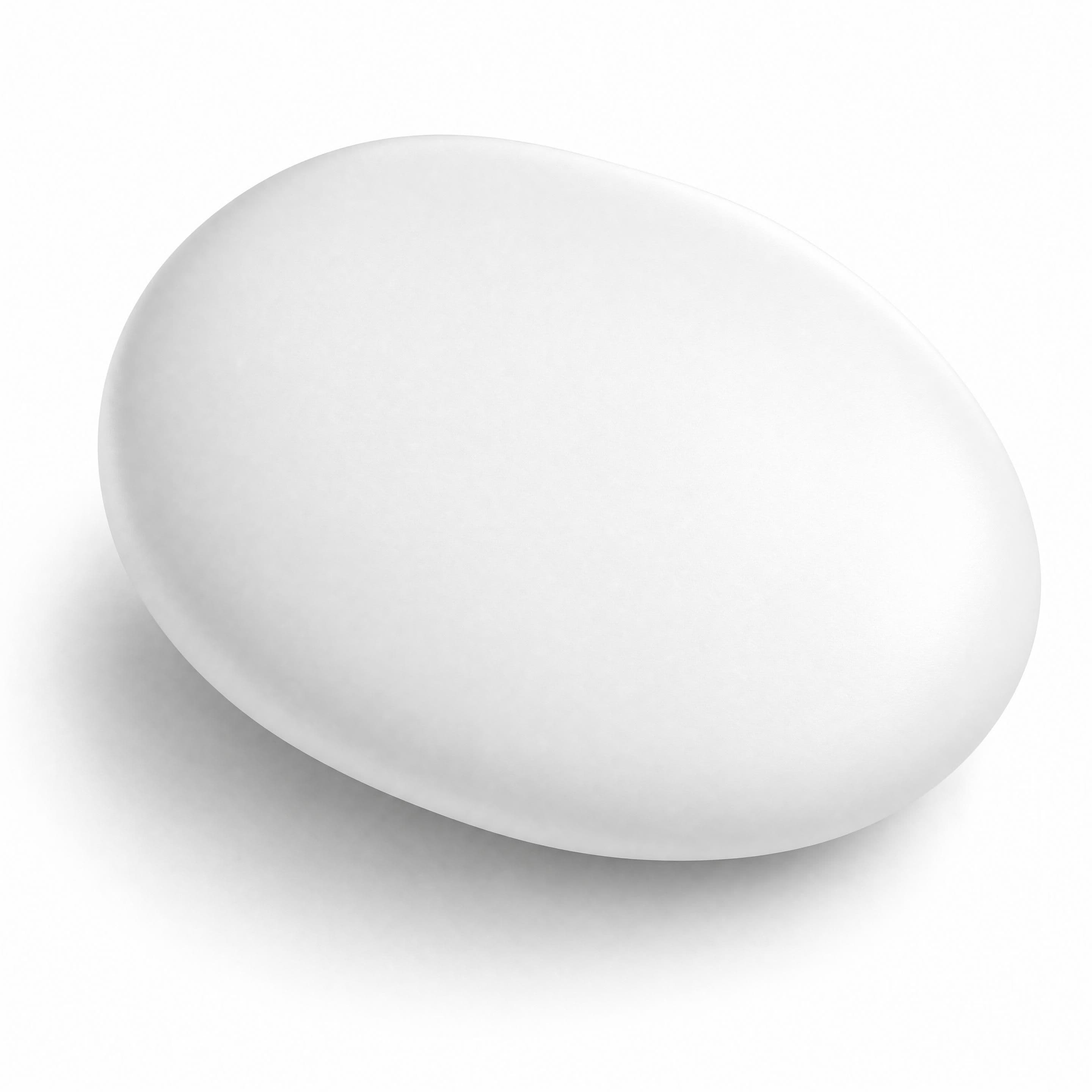 Œufs factices argile blanc